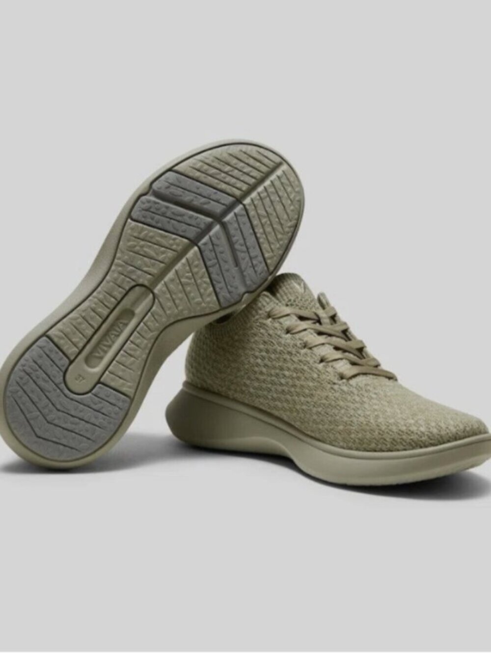 Vivaia Green Wool Sneaker Sliders (Urban) - 38 / 7 - Picture 14 of 16
